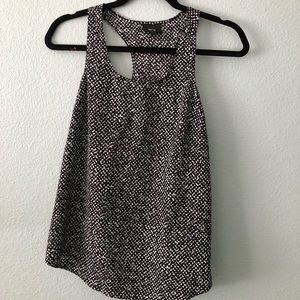 Target Mossimo XS black and white Racerback tank top
